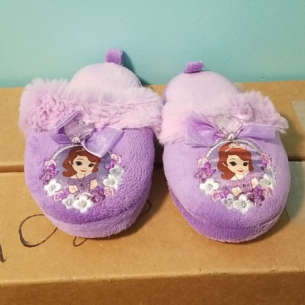 5/25 sofia the first slippers!